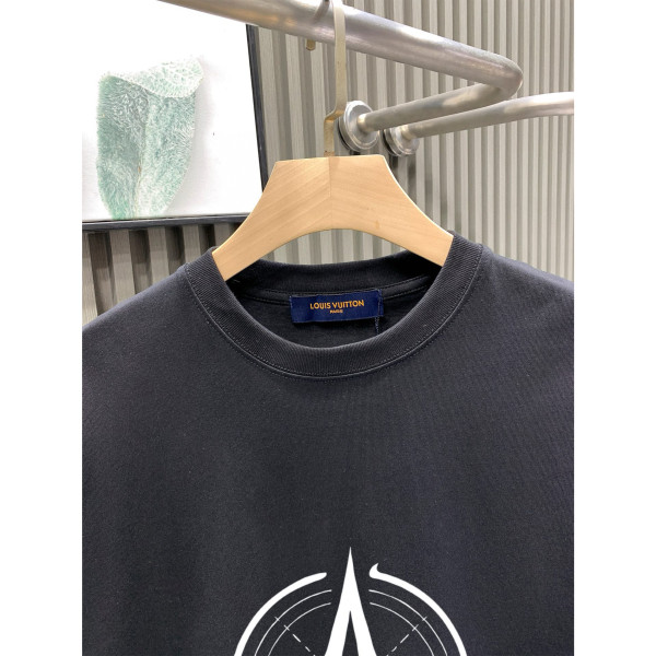 Louis Vuitton, Men's T-Shirt, Black