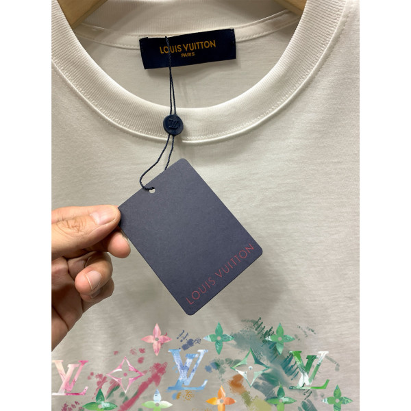 Louis Vuitton, Men's T-Shirt, White