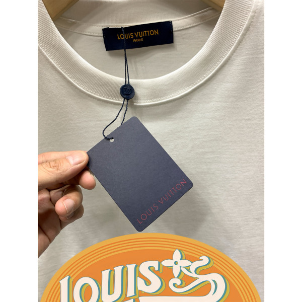 Louis Vuitton, Men's T-Shirt, White