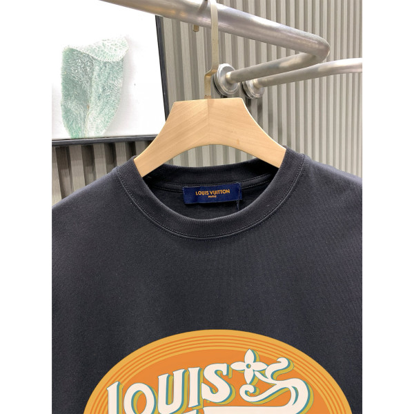 Louis Vuitton, Men's T-Shirt, Black