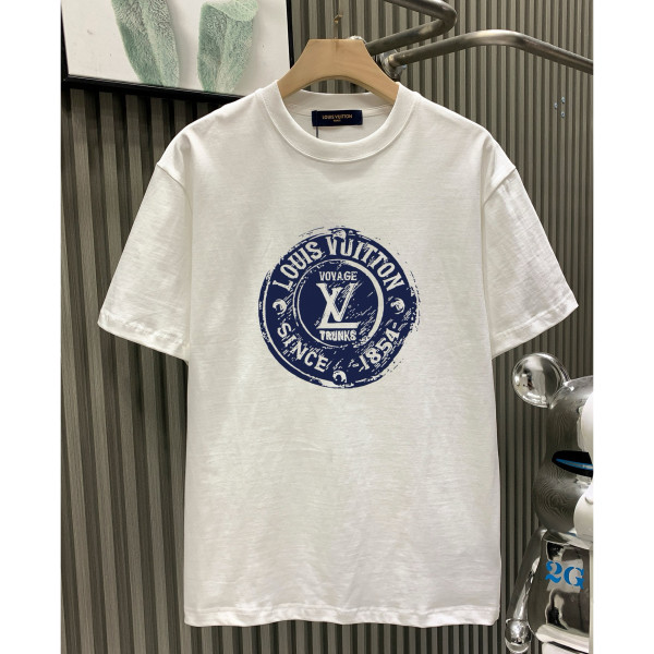 Louis Vuitton, Men's T-Shirt, White