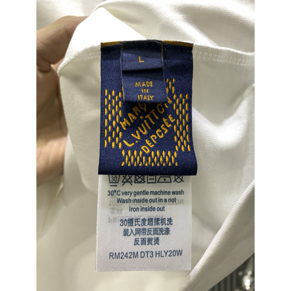 Louis Vuitton, Men's T-Shirt, White