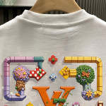 Louis Vuitton, Men's T-Shirt, White Louis Vuitton, Men's T-Shirt, White