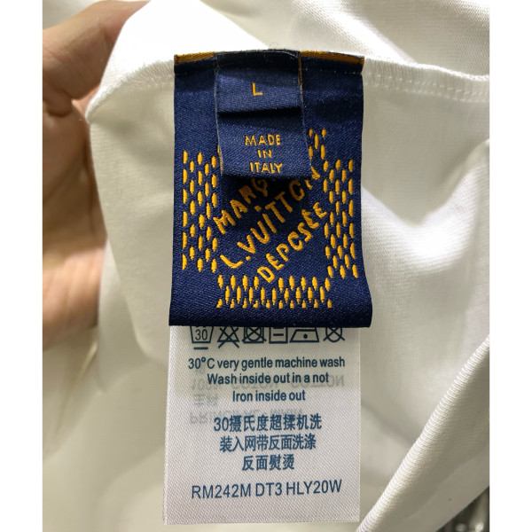 Louis Vuitton, Men's T-Shirt, White Louis Vuitton, Men's T-Shirt, White
