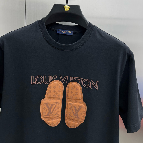 Louis Vuitton, Men's T-Shirt, Black