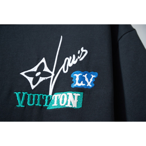 Louis Vuitton, Men's T-Shirt, Black