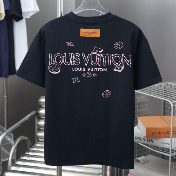 Louis Vuitton, Men's T-Shirt, Black