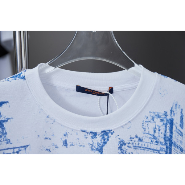 Louis Vuitton, Men's T-Shirt, White