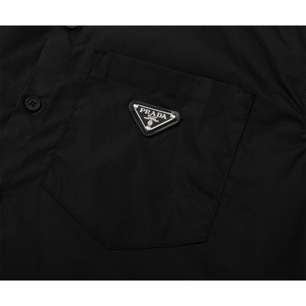 Prada, Men's Shirt, Black