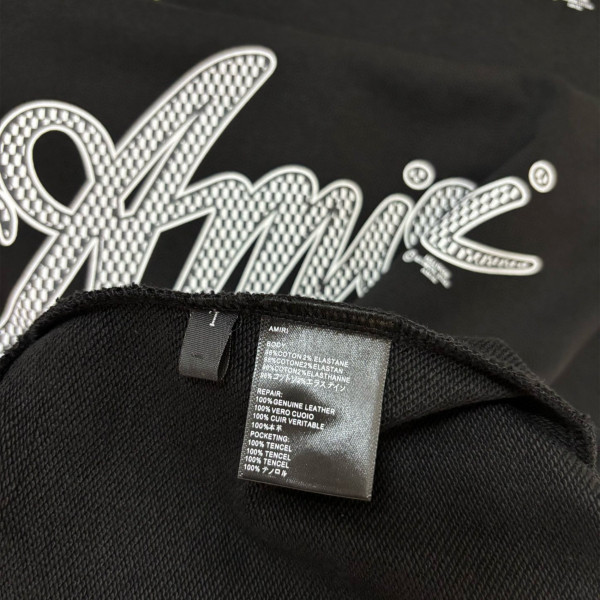 Amiri, Men's Hoodie, Black