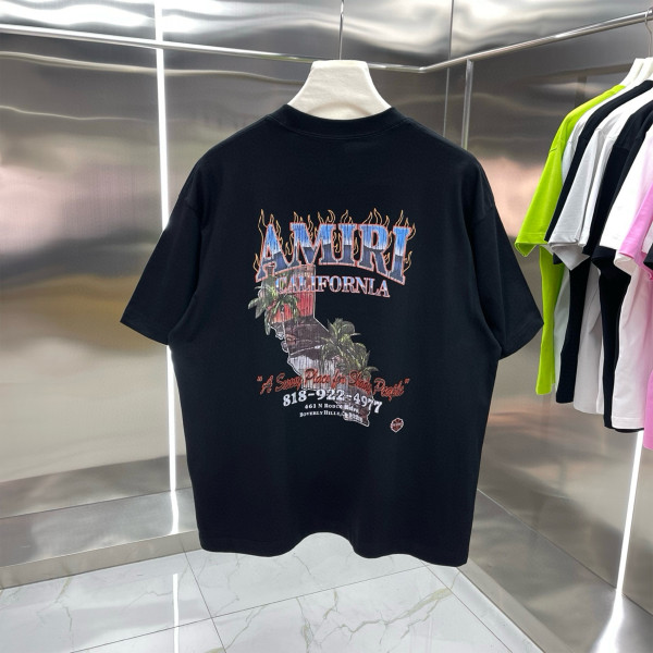 Amiri, Men's T-Shirt, Black