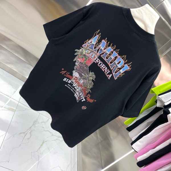 Amiri, Men's T-Shirt, Black