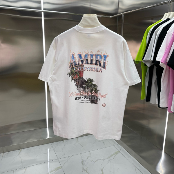 Amiri, Men's T-Shirt, White