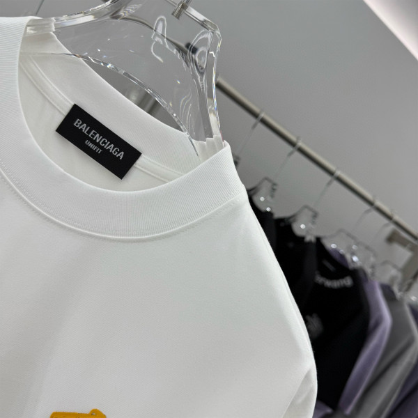 Balenciaga, Men's T-Shirt, White