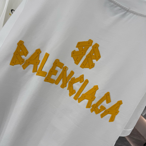 Balenciaga, Men's T-Shirt, White