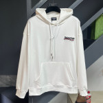Balenciaga, Men's Hoodie, White