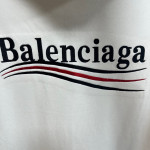 Balenciaga, Men's Hoodie, White