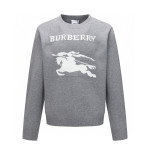 Burberry, Men's Pullover, Grey