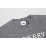 Burberry, Men's Pullover, Grey