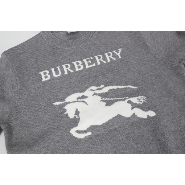 Burberry, Men's Pullover, Grey