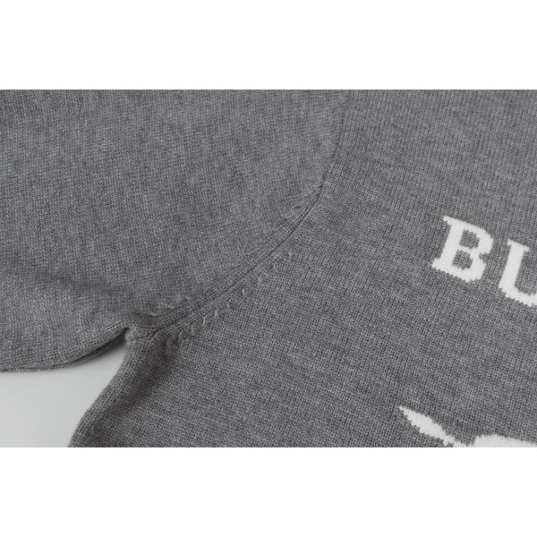 Burberry, Men's Pullover, Grey