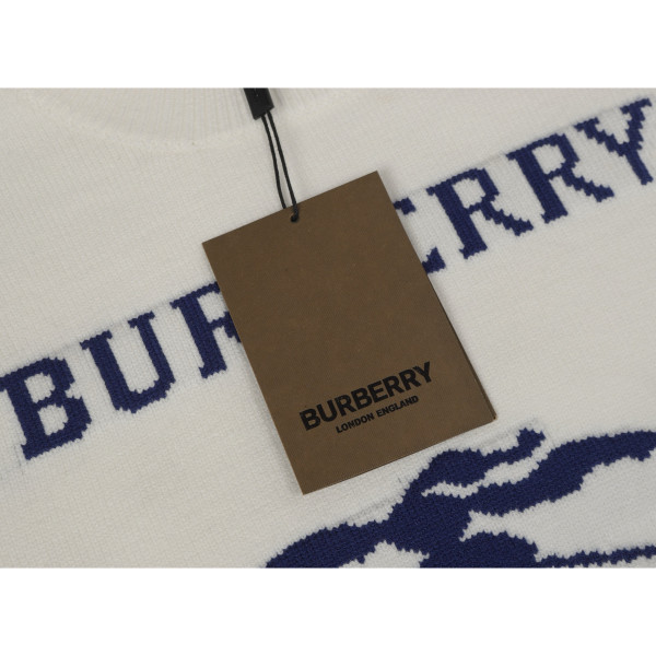 Burberry, Men's Pullover, White
