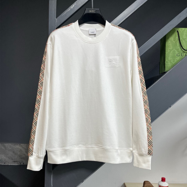 Burberry, Men's Pullover, White