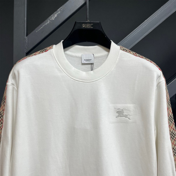 Burberry, Men's Pullover, White