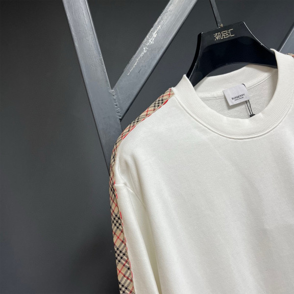 Burberry, Men's Pullover, White