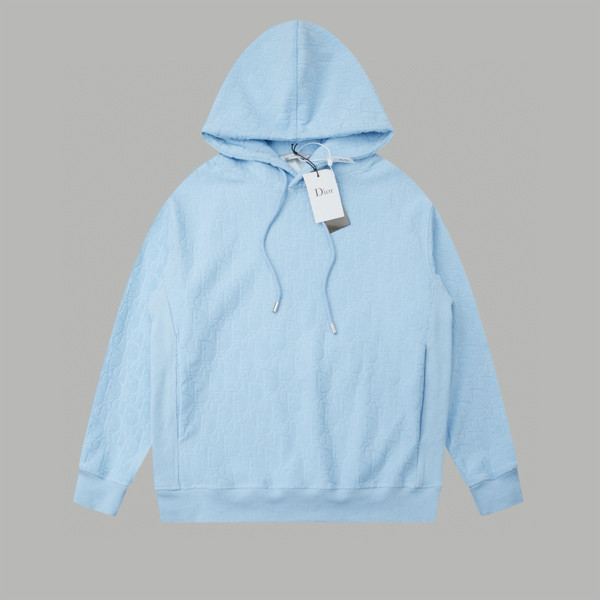 Christian Dior, Men's Hoodie, Blue