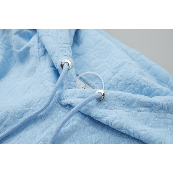 Christian Dior, Men's Hoodie, Blue