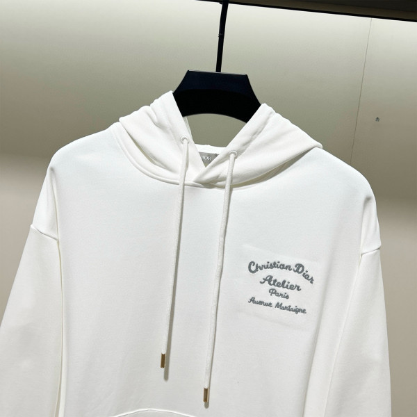Christian Dior, Men's Hoodie, White