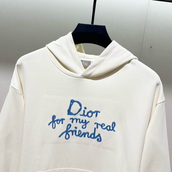 Christian Dior, Men's Hoodie, White
