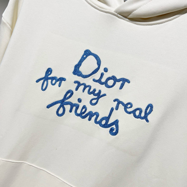 Christian Dior, Men's Hoodie, White