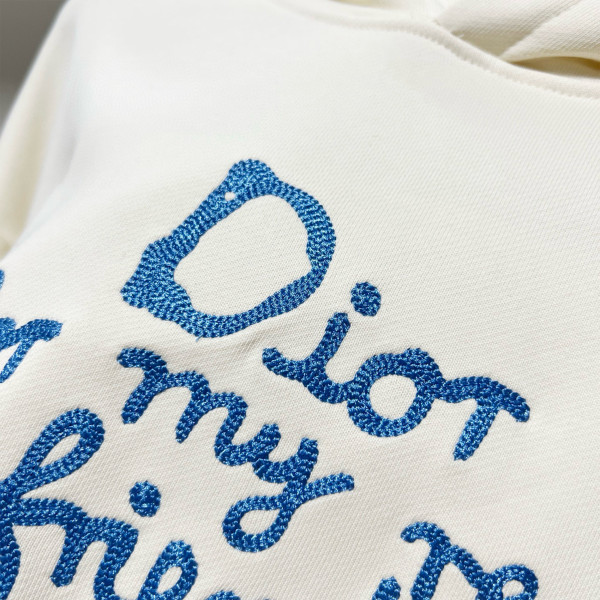Christian Dior, Men's Hoodie, White