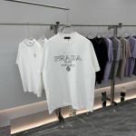 Prada, Men's T-Shirt, White
