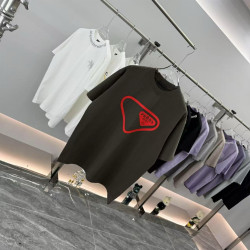 Prada, Men's T-Shirt, Black