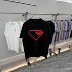 Prada, Men's T-Shirt, Black