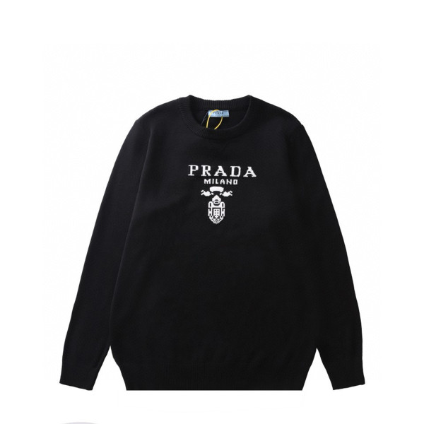 Prada, Men's Pullover, Black
