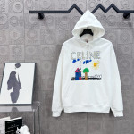 Celine, Men's Hoodie, White