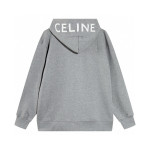 Celine, Men's Hoodie, Grey