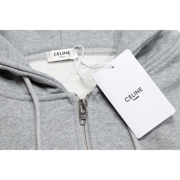 Celine, Men's Hoodie, Grey