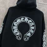 Chrome Hearts, Men's Hoodie, Black