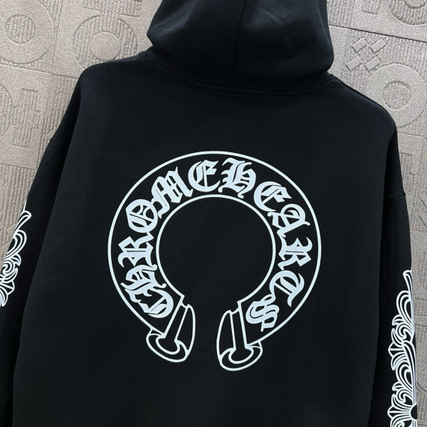 Chrome Hearts, Men's Hoodie, Black