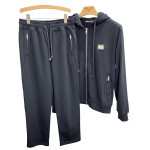 Dolce Gabbana, Men's Tracksuit, Black
