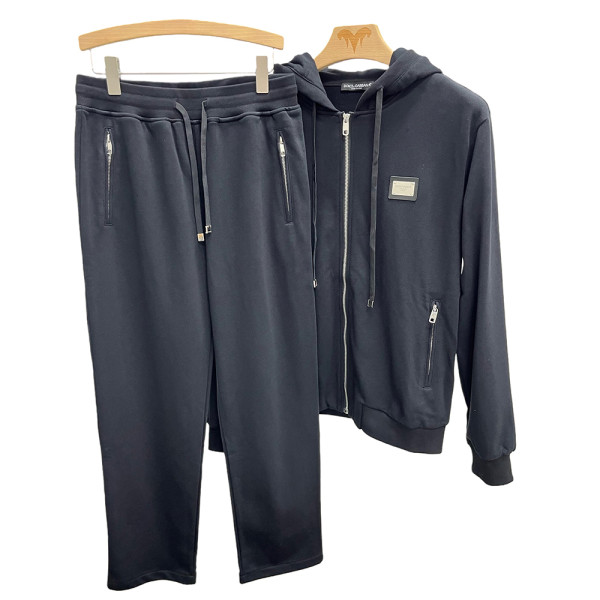Dolce Gabbana, Men's Tracksuit, Black