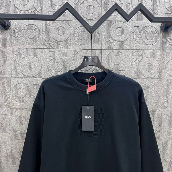 Fendi, Men's Pullover, Black