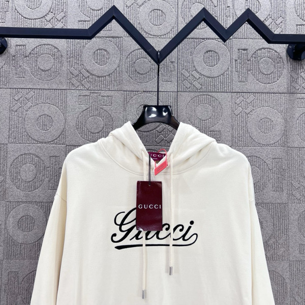Gucci, Men's Hoodie, Beige