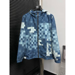 Louis Vuitton, Mosaic Effect, Men's Jacket, Blue