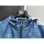 Louis Vuitton, Mosaic Effect, Men's Jacket, Blue